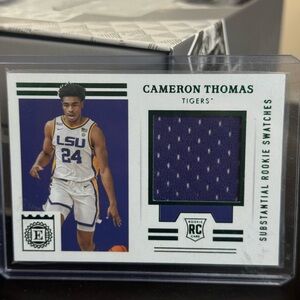 Panini Trading Card with Purple and White Design